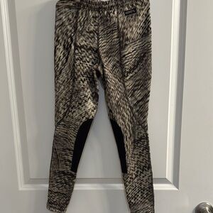 Kerrits  riding pants Black and Brown Leggings with Stretchy Fit